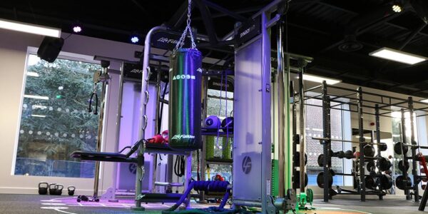 Boxing-equipment-and-weight-racks-at-Runnymede