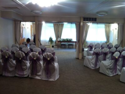Purple-Wedding---Ceremony-Room-Runnymede-Hall