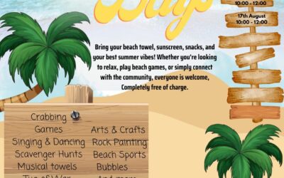 Active Canvey On Thames 9 Beach Day Poster